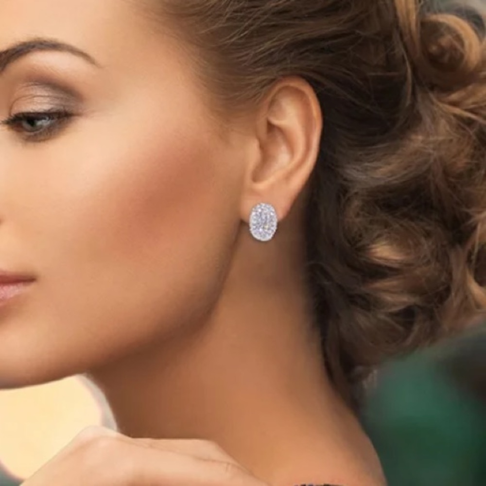 🌟 Rhinestone Elegant Earrings - Picture 5 of 5